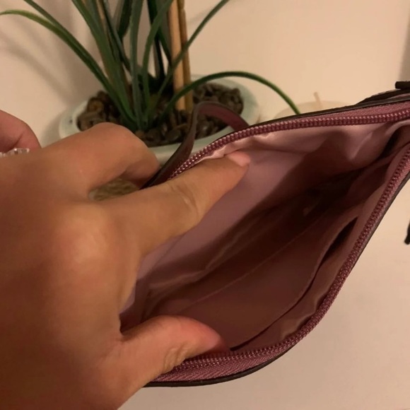 New Purple Coach Wristlet - Picture 4 of 4